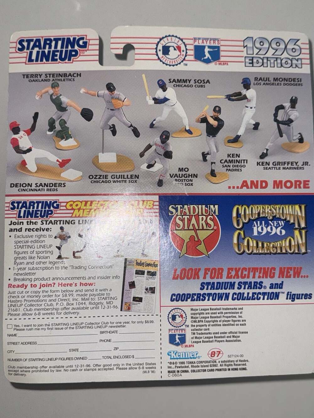 Starting Lineup 1996 & 2000 Cal Ripken Jr. Baseball Figure Lot - Picture 3 of 4
